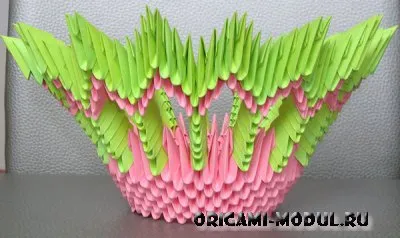 Moduláris origami cukorka