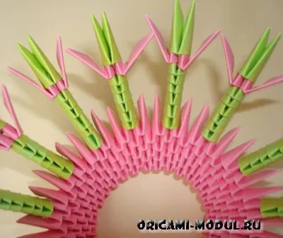 Moduláris origami cukorka