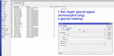 Mikrotik router board - beállít egy szolgáltató - Beeline - (fotók, videó)