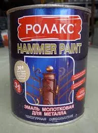 Hammer festék rozsda fém, mint híg, híg színek, video utasítást, fotók