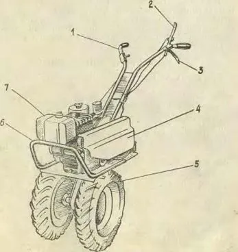 Egytengelyű kistraktor MB-1 - Manual