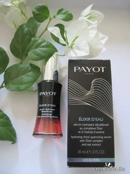 Erőteljes felelős a bőr hidratáltságát Payot - hidratáló arcápoló szérum Payot elixír d eau