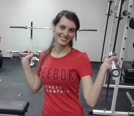 Câștig fata musculare - Blog de fitness video de Alexei dinulova - antrenor de fitness