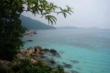 Hét a szigeteken perhentianah, Malajzia, utazás skazki