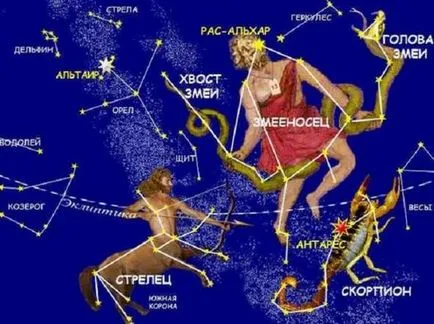 Нов знак Змиеносец zodika дата, влезте характеристики, талисмани, за брак партньори