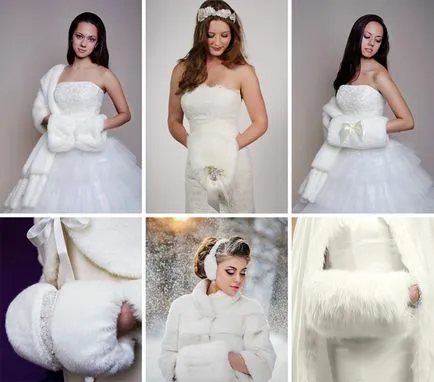 A kép a menyasszony téli 2017 - fotó és videó
