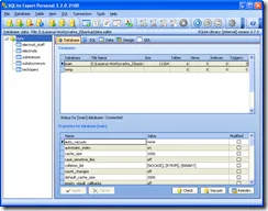 Felülvizsgálata programok adatbázis-adminisztrációs sqlite