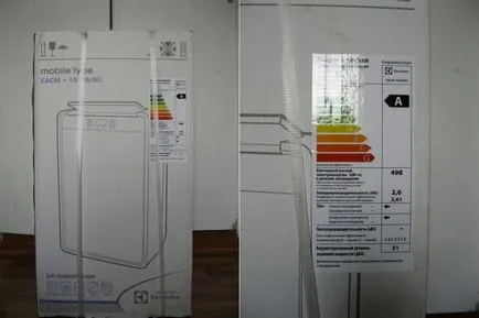 mobil klíma leírásához electrolux eacm-10 dr