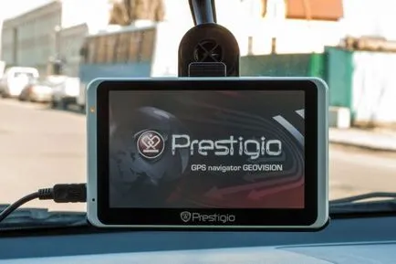 Преглед навигатор Prestigio GeoVision регистратор 5800bthddvr