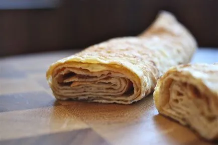 clatite Omletnye - cum să faci o omletă japoneză, un pas cu pas reteta fotografii