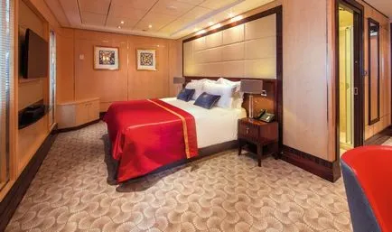 Descrierea cabine pe linia de nave Cunard