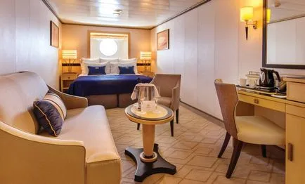 Descrierea cabine pe linia de nave Cunard