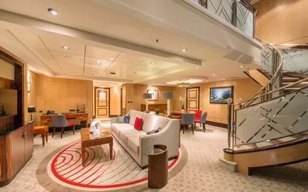 Descrierea cabine pe linia de nave Cunard