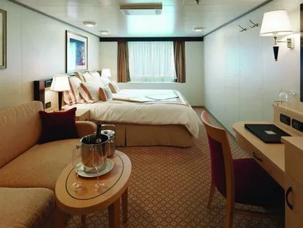 Descrierea cabine pe linia de nave Cunard