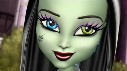 Frenki Shteyn de la Monster High (biografie, păpuși foto)