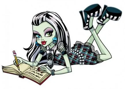 Frenki Shteyn de la Monster High (biografie, păpuși foto)