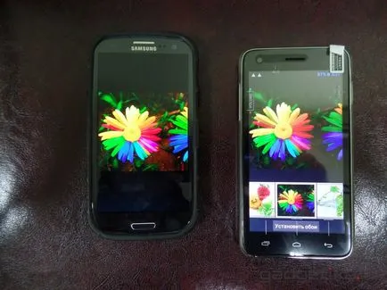 Ips Foto comparații ecrane și Super AMOLED