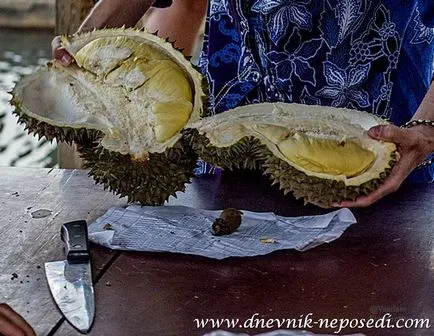 Durian- вкусно плодове или не, дневник неспокоен