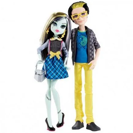 Frenki Shteyn de la Monster High (biografie, păpuși foto)