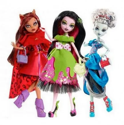 Frenki Shteyn de la Monster High (biografie, păpuși foto)