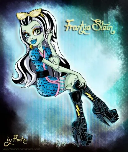 Frenki Shteyn de la Monster High (biografie, păpuși foto)