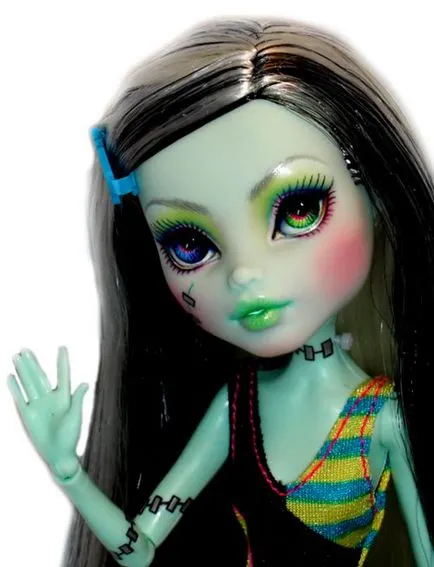 Frenki Shteyn de la Monster High (biografie, păpuși foto)