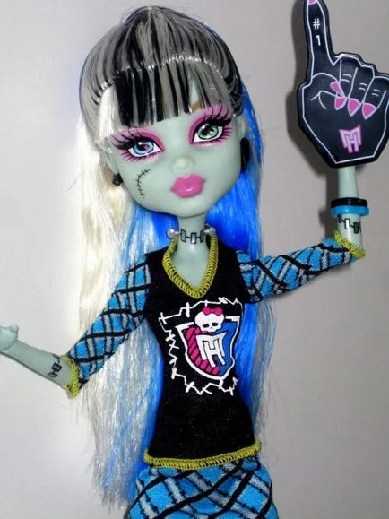 Frenki Shteyn de la Monster High (biografie, păpuși foto)