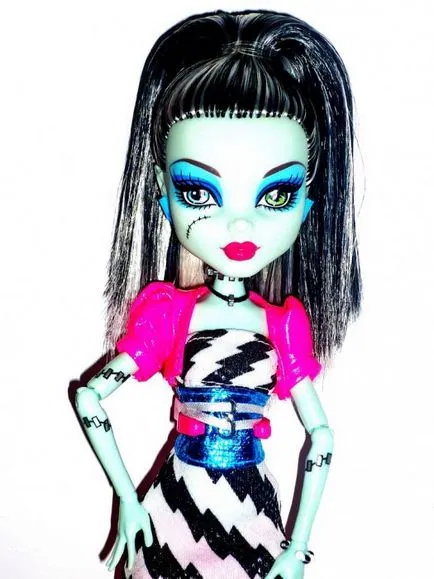 Frenki Shteyn de la Monster High (biografie, păpuși foto)