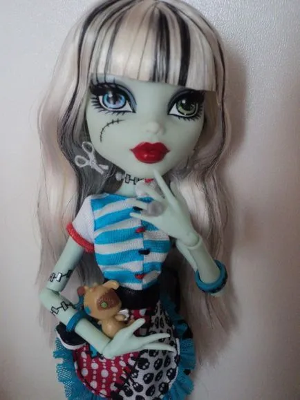 Frenki Shteyn de la Monster High (biografie, păpuși foto)