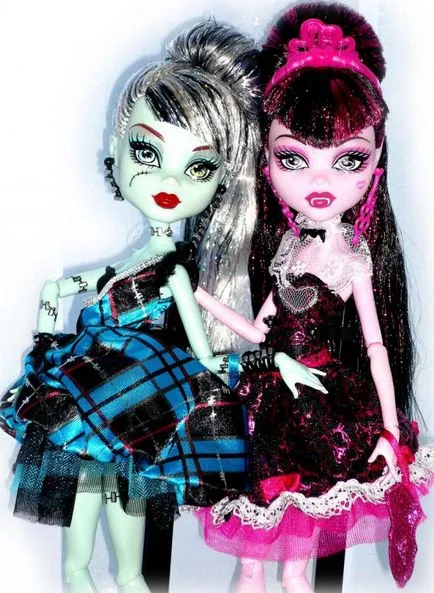 Frenki Shteyn de la Monster High (biografie, păpuși foto)