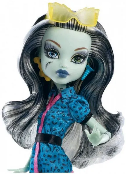 Frenki Shteyn de la Monster High (biografie, păpuși foto)