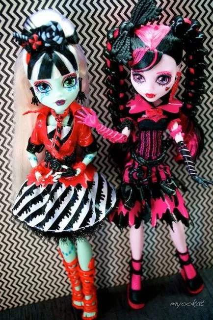 Frenki Shteyn de la Monster High (biografie, păpuși foto)