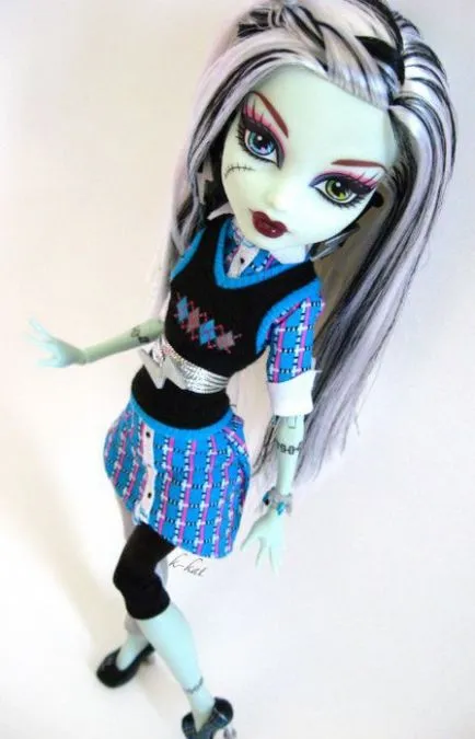 Frenki Shteyn de la Monster High (biografie, păpuși foto)