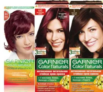 Палитрата от цветове за коса Garnier