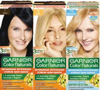 Paleta de culori pentru păr Garnier