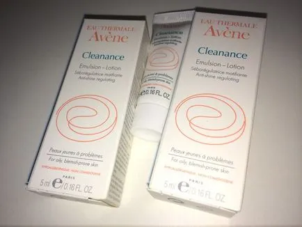 Преглед на емулсия Avene cleanance к