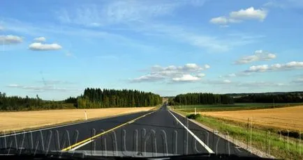 Trecerea frontierei finlandeze cu mașina, cerințele de bază, informații utile, intersecție