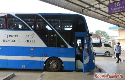 Transfer de la Krabi la Pattaya cu autobuzul