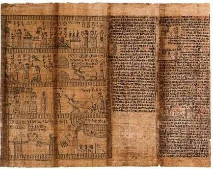 Scrierea Egiptului antic, Istoria lumii