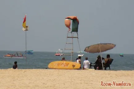 Baga Beach Goa és Baga beach - fő strand Goa