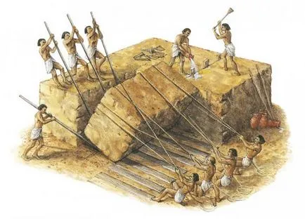 Защо древните египтяни построяването на пирамидите са спрели