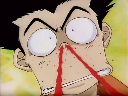 De ce sunt sânge din nas este în anime