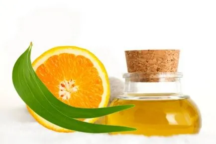 A használata narancsszínű olaj az arc