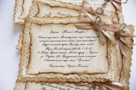 invitatie de nunta text stil retro, decor, video