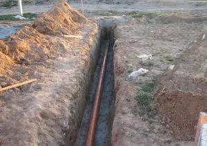 Полагане на водопровод от полипропиленови тръби в земята, полагане правила, условия и изисквания