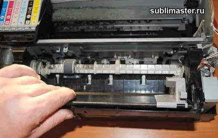 Dezasamblarea și repararea T50 imprimantei Epson, sublimaster