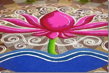 Rangoli (alpona) - porfes