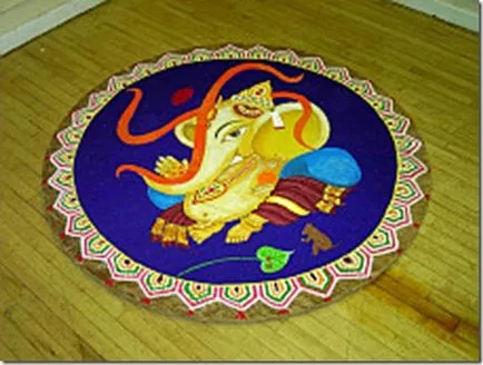 Rangoli (alpona) - porfes