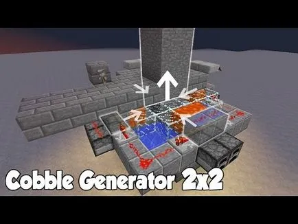 lecții automate Generator cobblestone la Minecraft