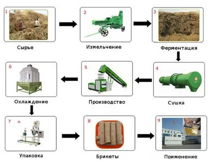 productie Plan de afaceri de pelete